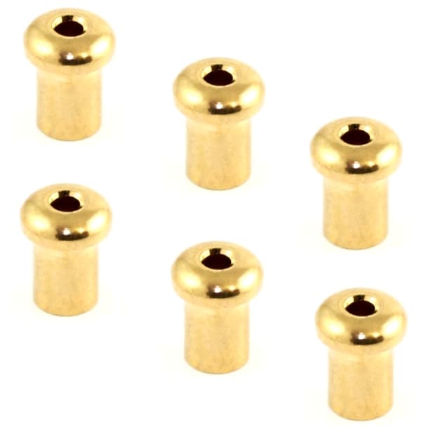 Fender American Standard String Retainer Guides-Gold