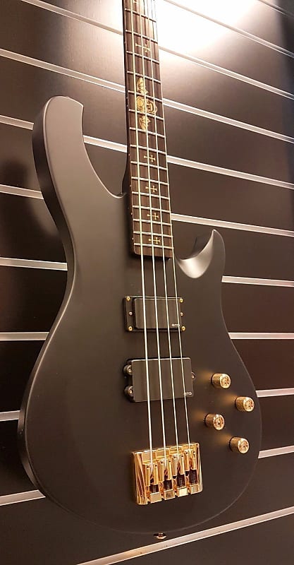 Schecter Avenged Sevenfold Johnny Christ Signature Bass,  Black Matte image 1