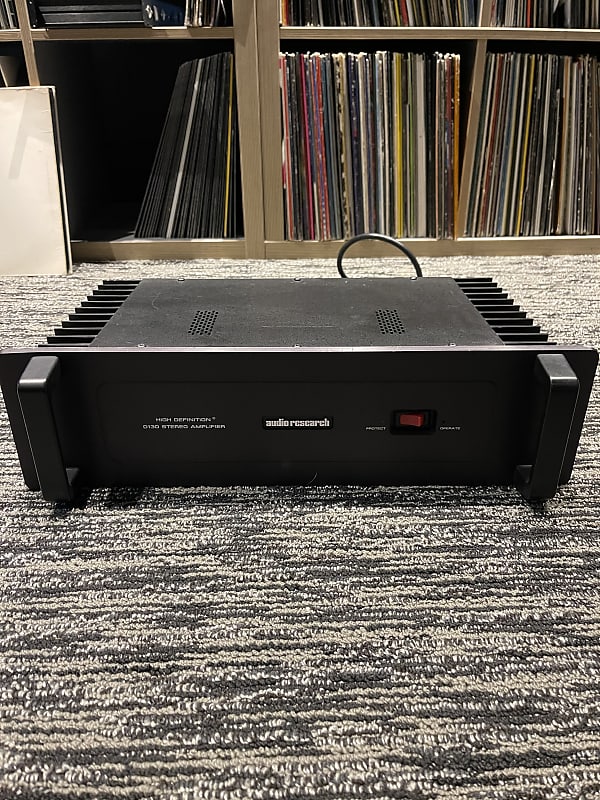 Audio Research D130 High Definition Power Amp Black