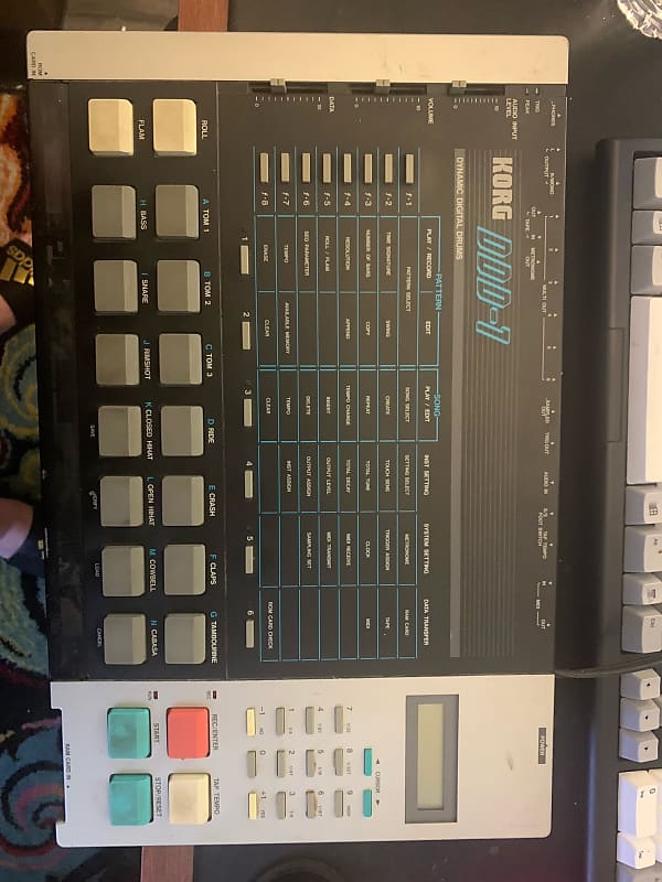 Vintage DDD1 MIDI Drum Machine with expansion card Reverb UK