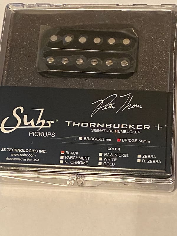 Suhr Thornbucker + Plus Pete Thorn Bridge 50mm Standard Spaced