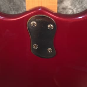 Mosrite of Canada Mark I  Prototype 1990 cranberry red image 8