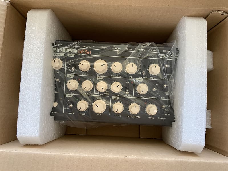 Vermona Retroverb Lancet Desktop Spring Reverb/Filter Module Vermona Retroverb Lancet Desktop Spring Reverb/Filter Module