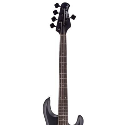 Sterling by Music Man StingRay5 HH 5-String Bass - Stealth Black image 9