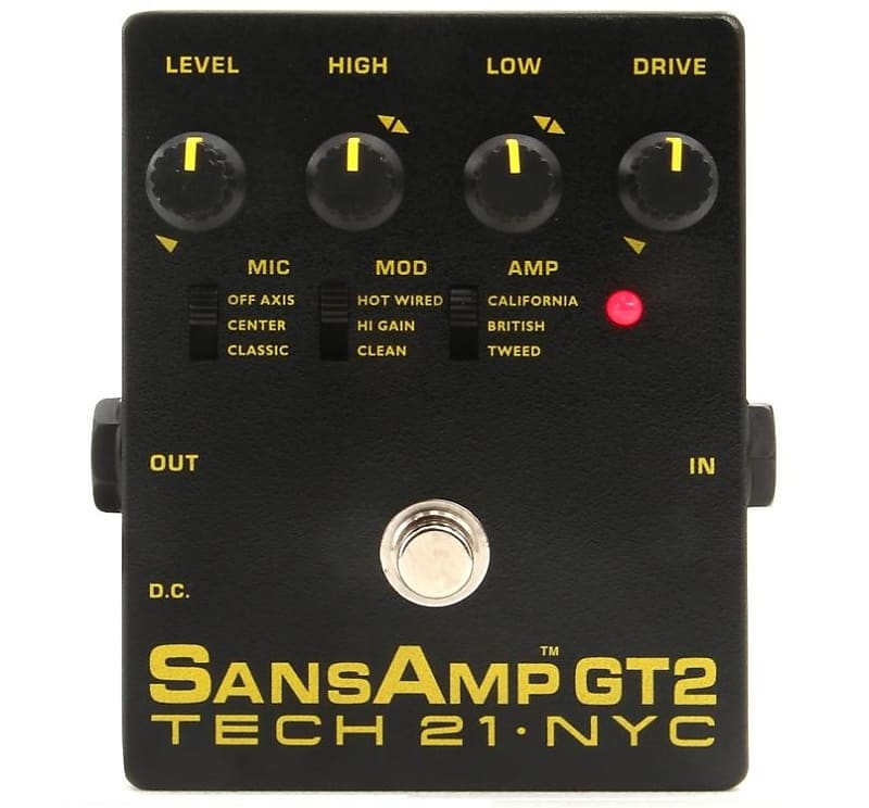 2024高品質SANSAMP Classic TECH21 プリアンプ ギター