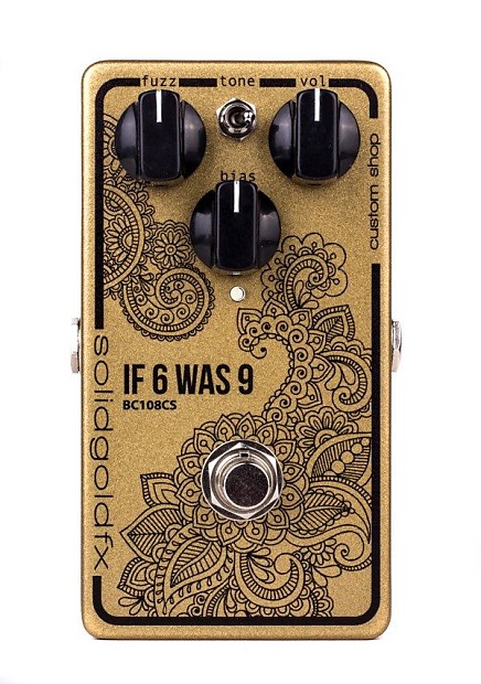 SolidGold Fx If 6 Was 9 Custom Shop BC108CS | Reverb