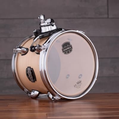 MAPEX MARS MAPLE 8 X 7 ADD ON TOM PACK WITH TH800 CLAMP, NATURAL SATIN image 3