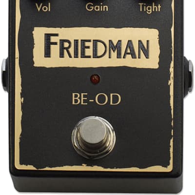 Reverb.com listing, price, conditions, and images for friedman-be-od-overdrive-pedal