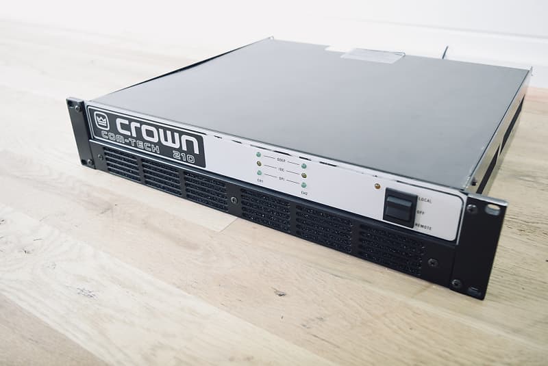 Crown ComTech 210 2 Channel Power Amplifier in very Reverb Canada