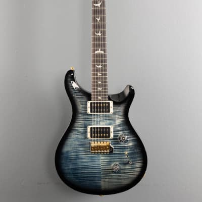 Paul Reed Smith Custom 24 10 Top - Faded Whale Blue Wraparound Smokeburst image 2