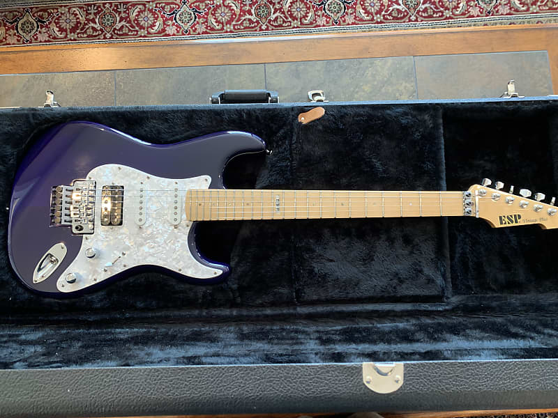 ESP Vintage Plus 1997 see-thru purple | Reverb