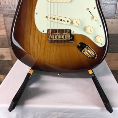 Fender 75th Anniversary Stratocaster 2-Color Bourbon Burst Strat, Brand New, Free Ship, 812 image 6