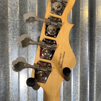 G&L USA 2017 Custom JB 4 String Jazz Bass Blonde Frost Left Hand & Case #4175 Used image 7