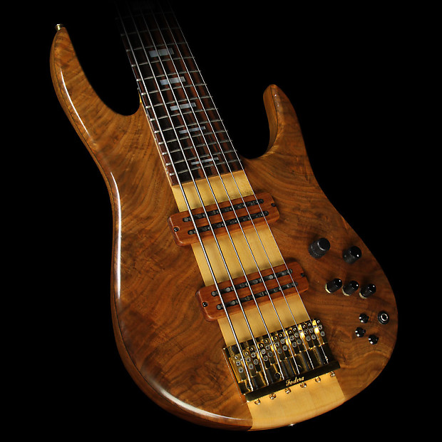 Used Fodera Anthony Jackson 6-String Contra Electric Bass Natural