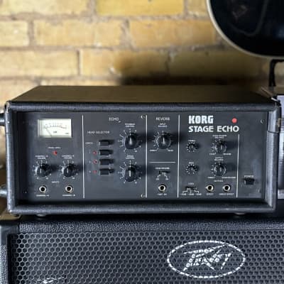 KORG STAGE ECHO SE300 テープエコー Korg SE-300 stage echo vintage tape delay - YouTube