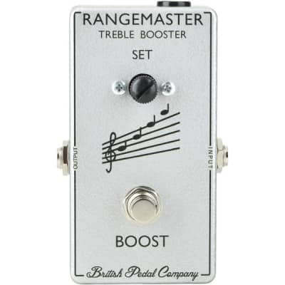 British Pedal Company Compact Series NOS Rangemaster Treble Booster for sale