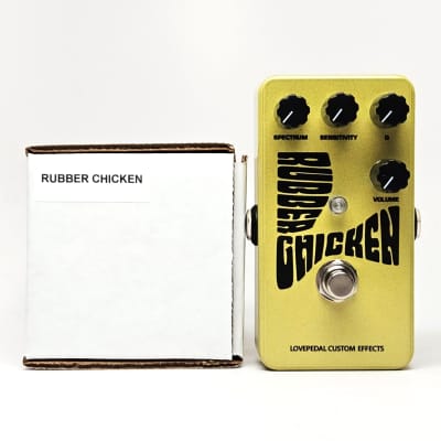 Reverb.com listing, price, conditions, and images for lovepedal-rubber-chicken