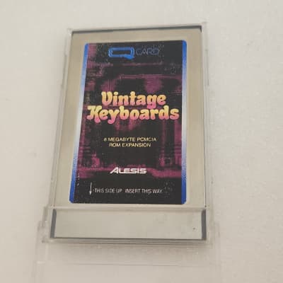 Alesis Vintage Keyboards Q Card ROM  QCard