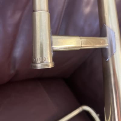 Olds Ambassador A-15 Bb Tenor Trombone (1949) (Los Angeles) SN 31531 (rare) (new lacquer - clear coat) image 16