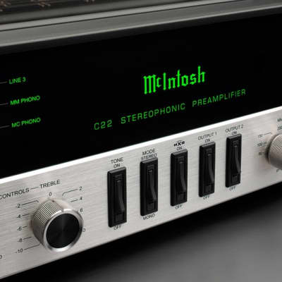 McINTOSH C22 MkV - 2 Channel Vacuum Tube Preamplifier - NEW! image 5