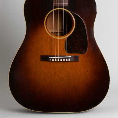 Gibson  J-45 Banner Flat Top Acoustic Guitar (1943), ser. #2656-13, black tolex hard shell case. image 3