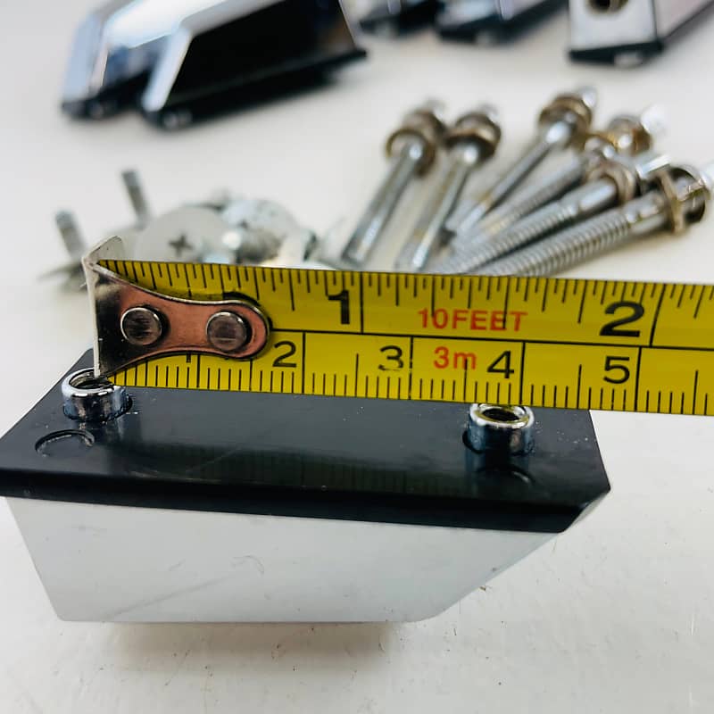 6 x Pearl Export Rack / Floor Tom Drum Lugs 80's 11/2" Reverb