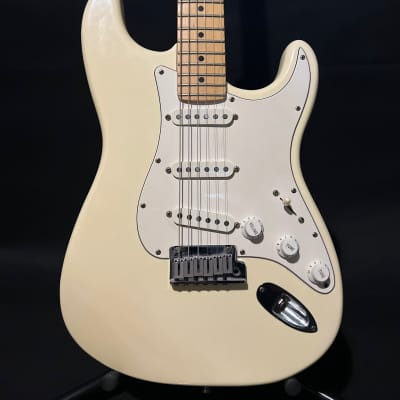 Fender Stratocaster Made in USA 40th anniversary American Standard 1993 - vintage white with fender card for sale