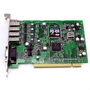 Motu PCI-424 Rev-3 with CueMix DSP Audio Interface Card PCI