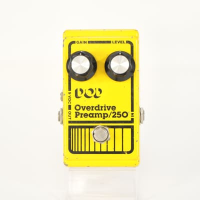 Reverb.com listing, price, conditions, and images for dod-overdrive-preamp-250