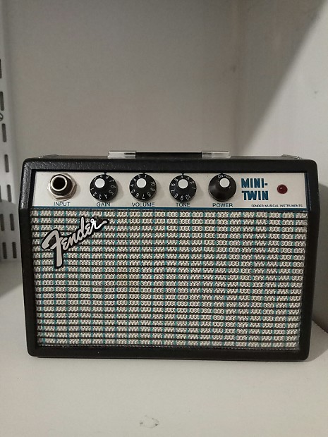 Fender Mini Twin Mt-10 Limited Edition Silverface