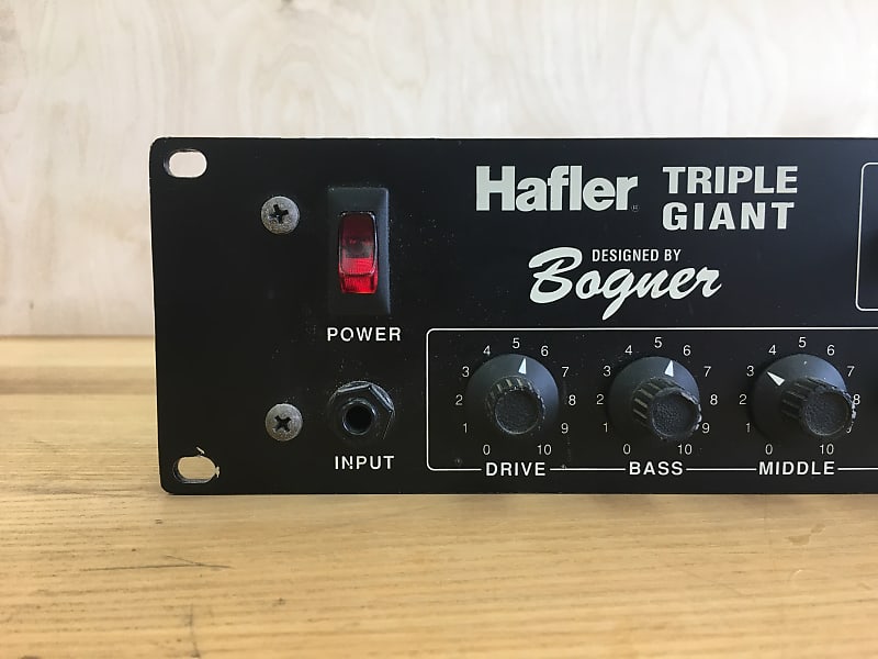 Hafler Bogner Triple Giant - Classic Three Channel Tube Preamp Rack