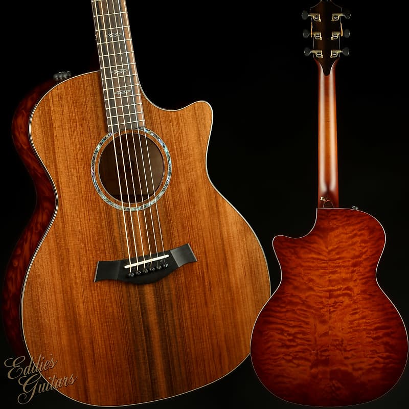 Taylor Custom GA - Sinker Redwood/Quilted Maple image 1