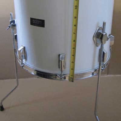 ADAM 4 piece Drum set White/Chrome image 13