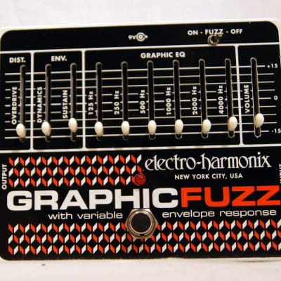 Electro-Harmonix Graphic Fuzz Pedal