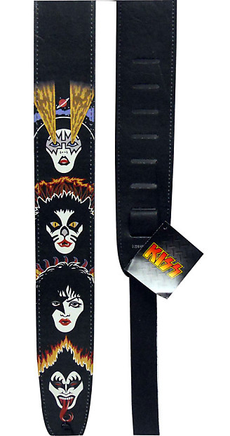 Kiss guitar sale straps