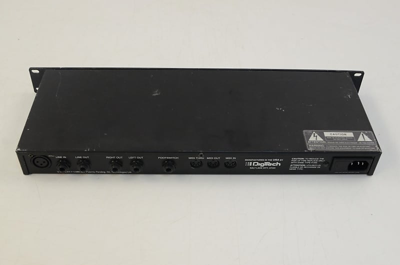 Digitech Vocalist II Vocal Harmony Processor Vocals Rack Digitech Vocalist II Vocal Harmony Processor Vocals Rack