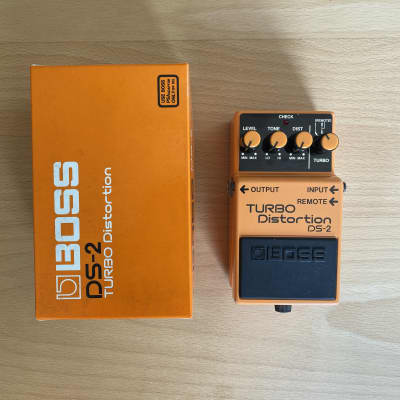 Boss DS-2 Turbo Distortion with box Made in Japan 1989 | Reverb