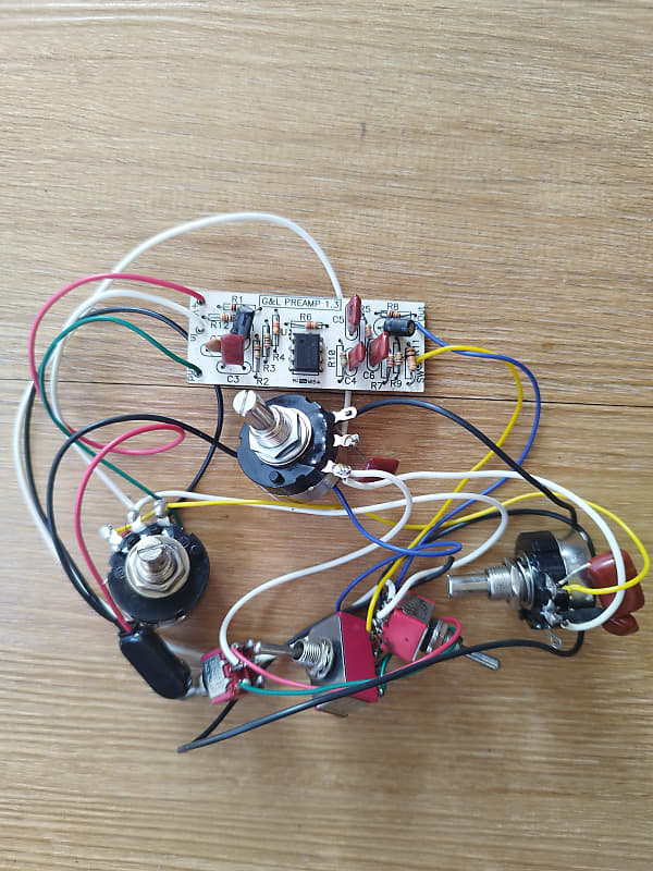 G&L Bass Preamp L Series L2000 L2500 L1500 L1505 Upgraded Reverb