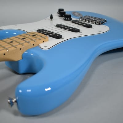 2023 Fender MIJ International Series Stratocaster Maui Blue Electric Guitar w/Bag image 6
