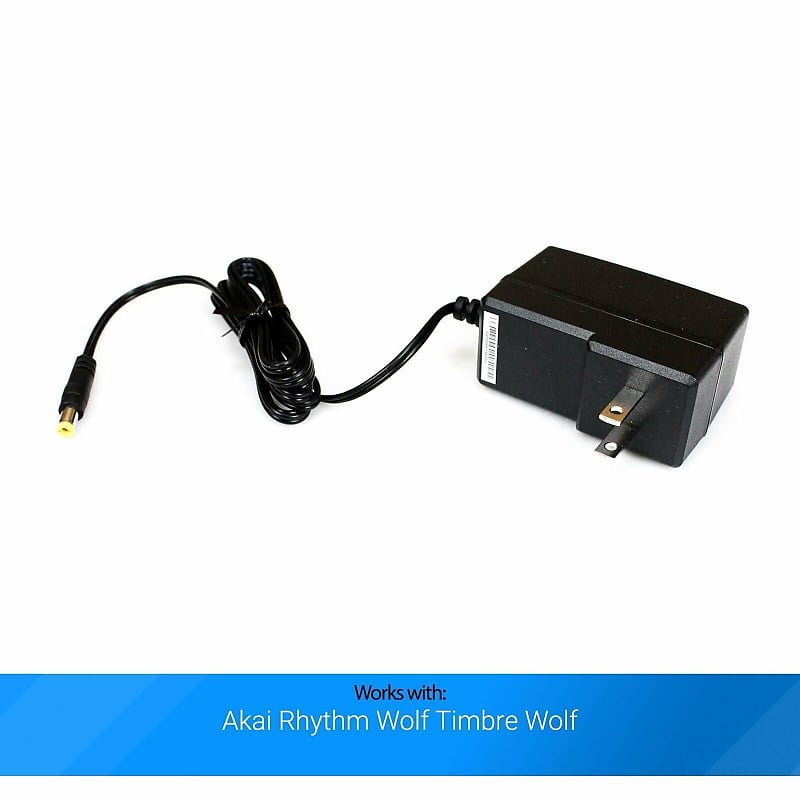 Akai Rhythm Wolf Timbre Wolf Power Supply Adapter - PSU Replacement image 1