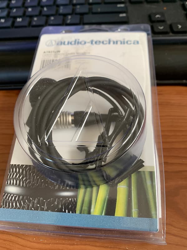 Audio-Technica AT831CW Mini Condenser Lavalier Microphone image 1