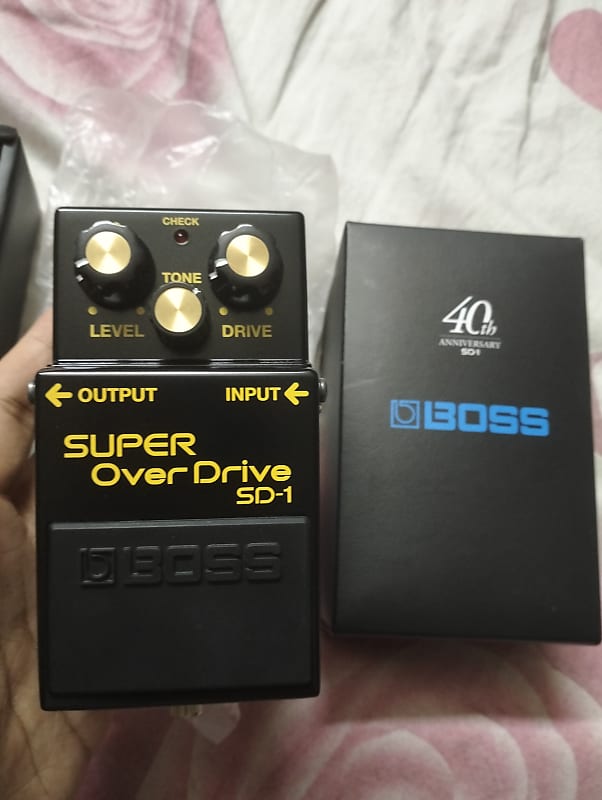 Boss SD-1 40th Anniversary Limited Edition Super Overdrive 2021