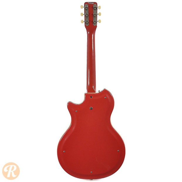 Airline Res-o-glass Single Cutaway Red 1965 image 4