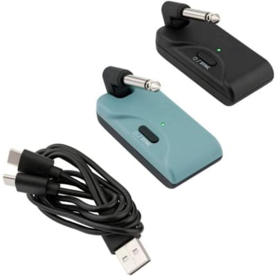 Fender Telepath Wireless System, Mystic Ice Blue and Black image 2