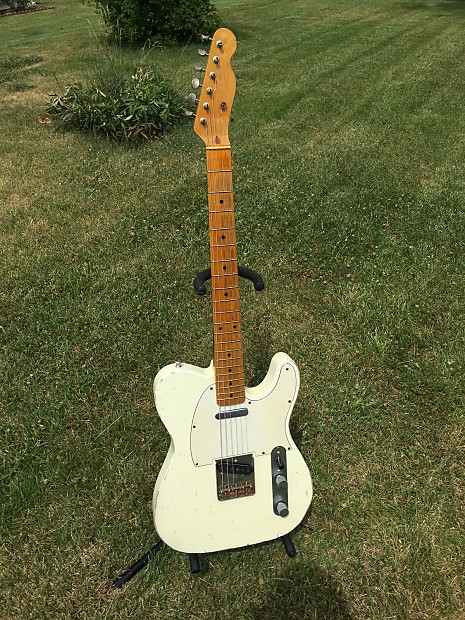 MJT Allparts Telecaster Relic Ash Blonde Aged Project | Reverb