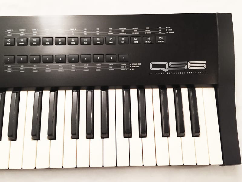 Alesis QS6 シンセサイザー 61鍵 ソフトケース付 ヴィンテージ Alesis
