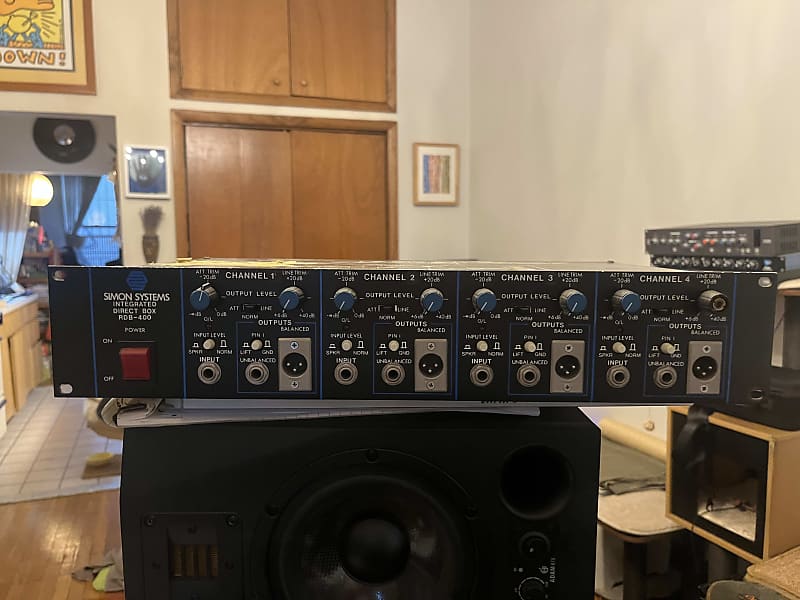 Simon Systems RDB-400, 4-channel direct box | Reverb
