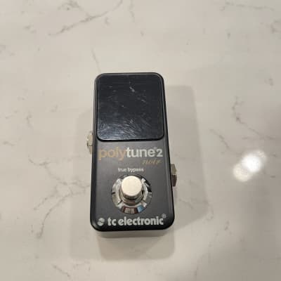 TC Electronic Polytune 3 Noir Mini Polyphonic Tuning Pedal
