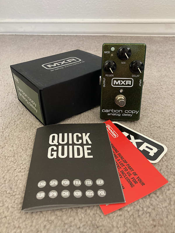 MXR M169 Carbon Copy Analog Delay