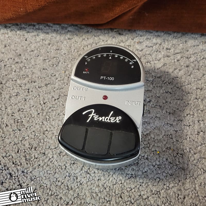 Fender PT-100 Tuner Pedal | Reverb